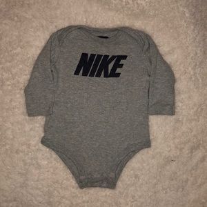 Long sleeve Nike onesie